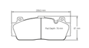 Pagid Brake Pad Set E4934 RSC1-2