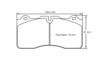 Pagid Brake Pad Set E4945 RSC1 - 0