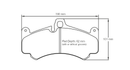 Pagid Brake Pad Set E8003 RSL29-2
