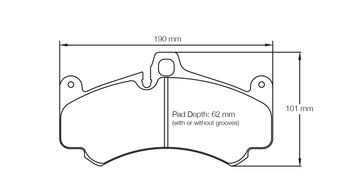 Pagid Brake Pad Set E8003 RSL29 - 0