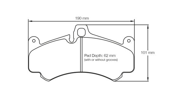 Pagid Brake Pad Set E8004 RSL29