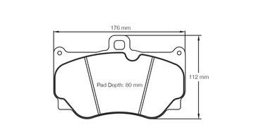 Pagid Brake Pad Set E8011 RSL29 - 0