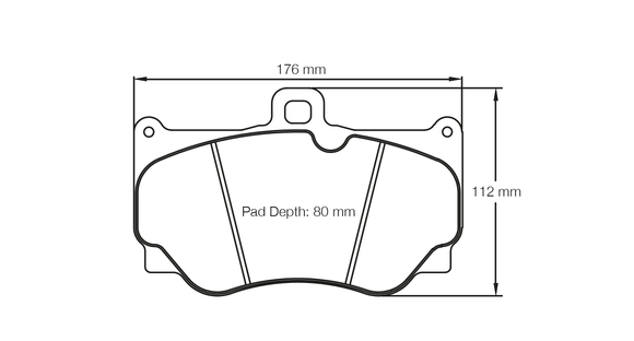 Pagid Brake Pad Set E8011 RSL29
