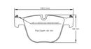 Pagid Brake Pad Set E8021 RSL19-2
