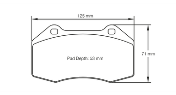 Pagid Brake Pad Set E8023 RSL1 - 0