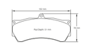 Pagid Brake Pad Set E8028 RSL29-2