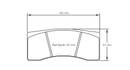 Pagid Brake Pad Set E8030 RS42-2