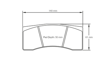 Pagid Brake Pad Set E8030 RST3 - 0