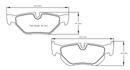 Pagid Brake Pad Set E8035 RSL29-2