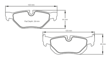 Pagid Brake Pad Set E8035 RSL29 - 0