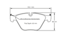 Pagid Brake Pad Set E8053 RSL1-2