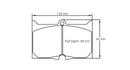 Pagid Brake Pad Set E8059 RSH3-2