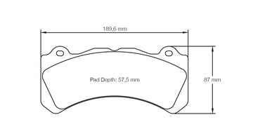 Pagid Brake Pad Set E8062 RSL29 - 0