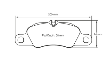 Pagid Brake Pad Set E8074 RSL1 - 0