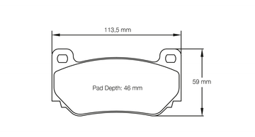 Pagid Brake Pad Set E8076 RS14 - 0