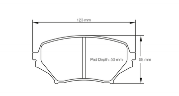 Pagid Brake Pad Set E8082 RSL29 - 0