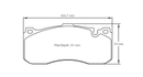Pagid Brake Pad Set E8084 RSL29-2