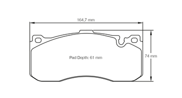 Pagid Brake Pad Set E8084 RSL29 - 0