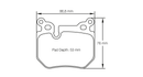 Pagid Brake Pad Set E8085 RSL29-2