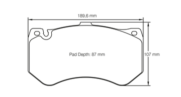 Pagid Brake Pad Set E8088 RSL29 - 0