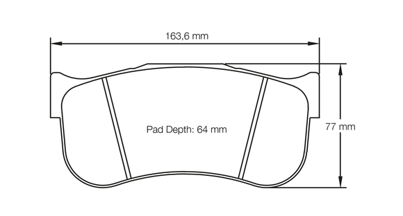 Pagid Brake Pad Set E8100 RSL1