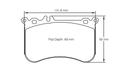 Pagid Brake Pad Set E8188 RSL29-2