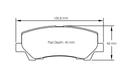 Pagid Brake Pad Set E8204 RSL29-2