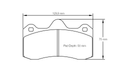 Pagid Brake Pad Set E8214 RSL29-2