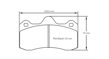 Pagid Brake Pad Set E8214 RSL29 - 0