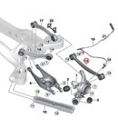 E8X E9X Non-M Adjustable Toe Arms - MODE Auto Concepts