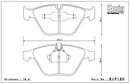Endless Brake Pad Set EIP120 MXPL-2