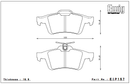 Endless Brake Pad Set EIP157 MX72-2