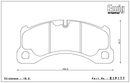 Endless Brake Pad Set EIP177 MP-2