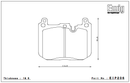 Endless Brake Pad Set EIP206 ME20-2
