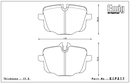 Endless Brake Pad Set EIP217 MP-2