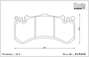 Endless Brake Pad Set EIP232 MX72-2