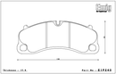 Endless Brake Pad Set EIP240 ME20-2