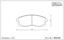 Endless Brake Pad Set EP236 ME20-2