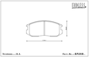 Endless Brake Pad Set EP269 ME22-2