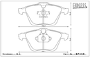 Endless Brake Pad Set EP455 PC35-2