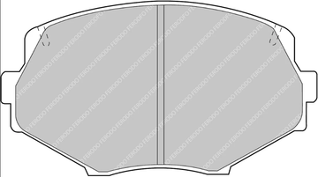 Ferodo Brake Pad Set FCP1011H DS2500 - 0