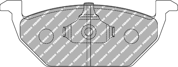 Ferodo Brake Pad Set FCP1094H DS2500