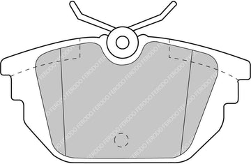 Ferodo Brake Pad Set FCP1113H DS2500 - 0