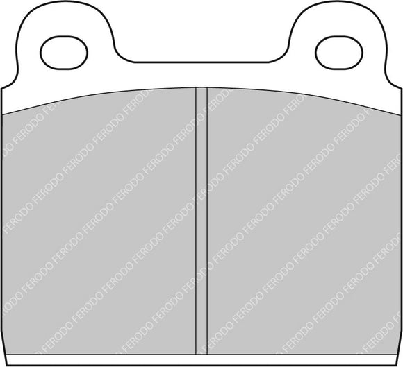 Ferodo Brake Pad Set FCP11Z DSUNO