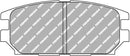 Ferodo Brake Pad Set FCP1280R DS3000-2