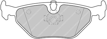 Ferodo Brake Pad Set FCP1301R DS3000 - 0