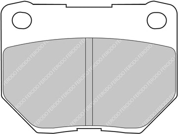Ferodo Brake Pad Set FCP1372H DS2500 - 0