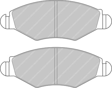 Ferodo Brake Pad Set FCP1378H DS2500 - 0