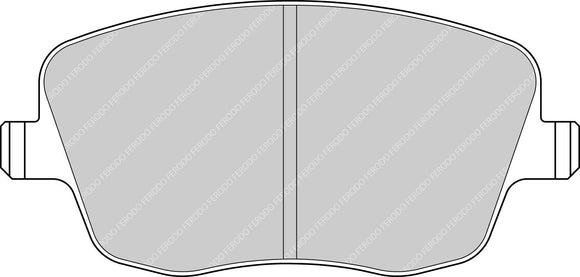 Ferodo Brake Pad Set FCP1419H DS2500