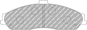 Ferodo Brake Pad Set FCP1553H DS2500 - 0
